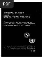 Manual Sustancias Toxicas OMS 1963