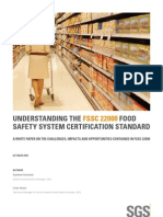 Sgs Understanding The FSSC 22000 Food Safety System Certification Standard 2009 (PDF Library)