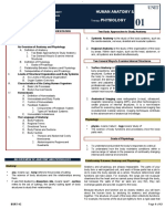 Human Anatomy & Physiology: Outline