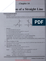 ICSE Class 10 Maths Chapter 14 Equation of A Straight Line