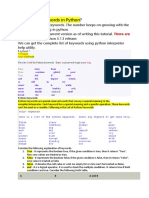 How Many Keywords in Python