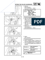 Yamaha Mio Valve Clearance