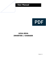 User Manual: 1KVA-5KVA Inverter / Charger