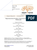 Representaciones Sociales