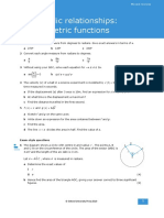 12 Periodic Relationships: Trigonometric Functions