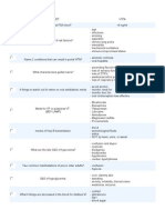 MedSurg Questions