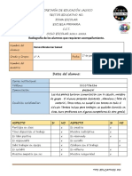 RADIOGRAFÍA ALUMNO. 2022-2023 Ian Samuel