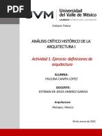 Actividad 1 - Ejercicio Definiciones de Arquitectura - PCL