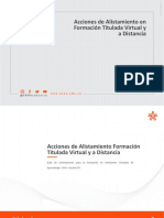 Acciones de Alistamiento. Formación Titulada Virtual