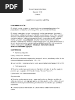 Números y Cálculo Mental Secuencia-1