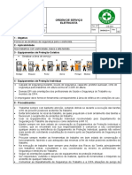 Ordem de Servico Eletricista NR 10