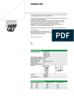 C60NA-DC: DC Main Switch For Photovoltaic Installations