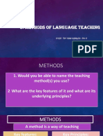 3.methods of Language Teaching. New Ss