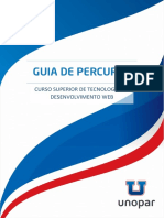 Guia de Percurso - CST em Desenvolvimento Web - Unopar