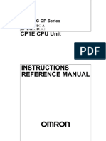 Cp1e Instruction Reference Manual w483