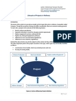 Project: Lifecycle of Projects in Refinery