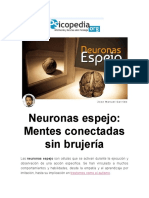 Neuronas Espejo Mentes Conectadas Sin Brujeria