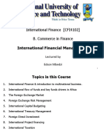 International Financial Environment