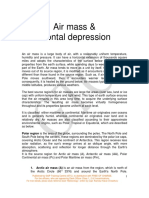 Air Mass + Frontal Depression