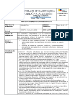 Agenda Proyecto Cientifico 7