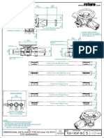 IQ3-19SP-BC: A4 1 of 4 Dimensional Data Sheet For Iq3 (Size 19) With Top Handwheel 121219