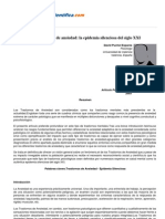 Psicologiapdf 110 Los Trastornos de Ansiedad La Epidemia Silenciosa Del Siglo Xxi