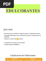 EDULCORANTES