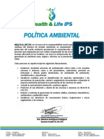 Po-Amb-01 Politica Ambiental