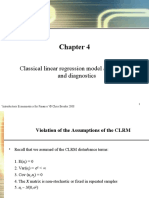 Classical Linear Regression Model Assumptions and Diagnostics