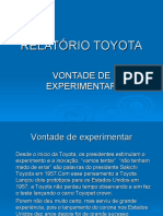 Relatório Toyota