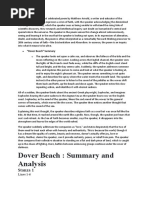 Dover Beach A Complete Analysis