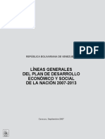 Plan de La Nación 2007 2013