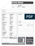 Character Sheet D6 SW - REUP Homebrew