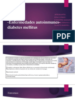 Enfermedades Autoinmunes-Diabetes Mellitus