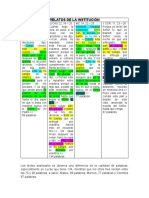 Relatos de La Institución