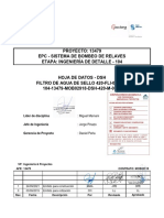 PROYECTO: 13479 Epc - Sistema de Bombeo de Relaves Etapa: Ingeniería de Detalle - 104