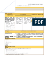 Sesiones V Ciclo Exp Aprend