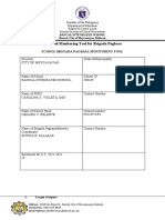 Grade 6 School Brigada Pagbasa Monitoring Tool