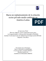 Hacia Un Replanteamiento de La Relación Sector Privado-Medio Ambiente en AL