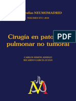 Tema 4 - Patologías Quirúegicas Del Pulmón