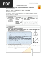 SESIÓN DE APRENDIZAJE #03quintaunidadmercedestrigonometria