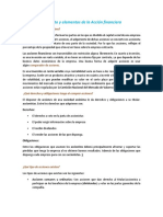 Concepto y Elementos de La Acción Financiera