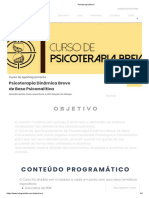 Curso PSICOTERAPIA BREVE - Integra