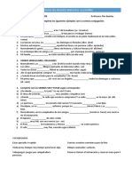 Ejercicios Del Presente Indicativo 2 - Nivel A1 Español