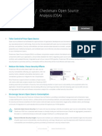 Checkmarx Open Source Analysis (OSA)