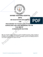 Khyber Teaching Hospital (MTI) : Bid Solicitation Documents FOR