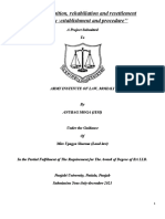 " Land Acqusition, Rehabiliation and Resettlement Authority:establishment and Procedure ''