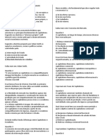 Atividade Sobre Capitalismo - 2 Ano