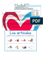 CENNE Actividades Articulos y 3 Primeras Palabras Directrices