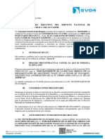 Señora Directora Ejecutiva Del Servicio Nacional de Contratación Pública Del Ecuador